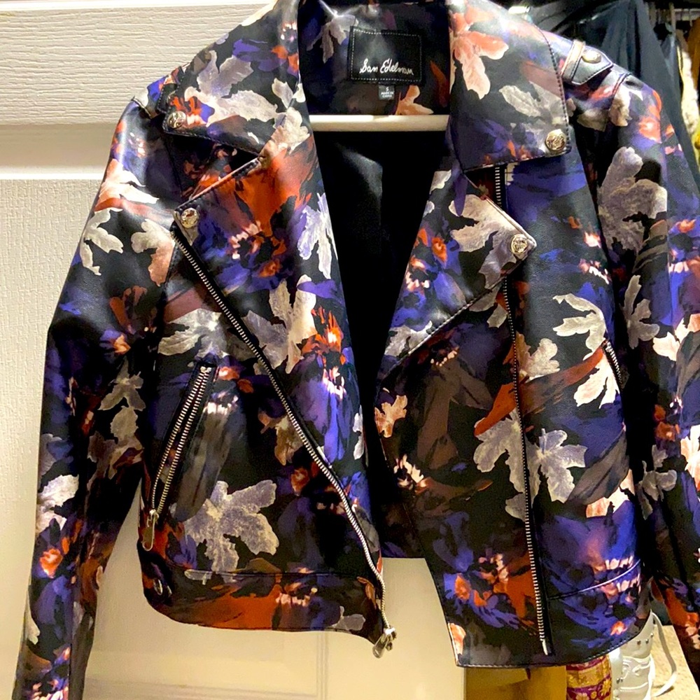 Sam Edelman faux leather jacket new w/o tags